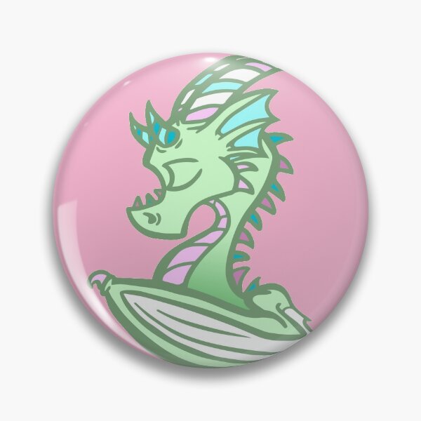 Item preview, Minty Green Dragon designed and sold by JanGrackle.