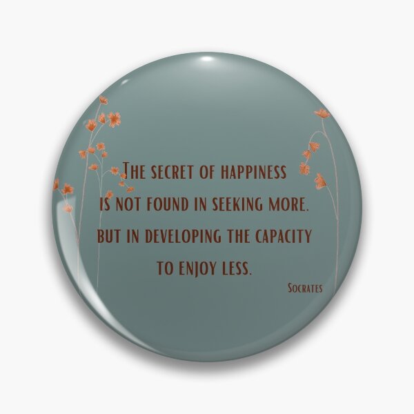 Item preview, the secret of happiness designed and sold by Growwithme.
