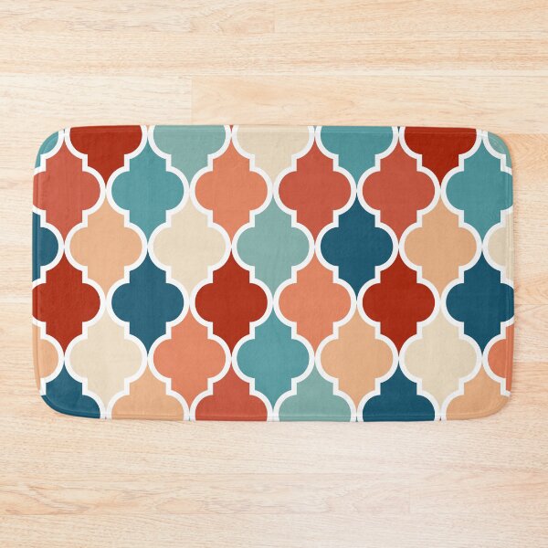Item preview, Colorful quatrefoil pattern designed and sold by BattaAnastasia.
