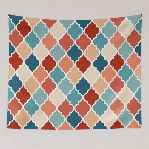 Item preview, Colorful quatrefoil pattern designed and sold by BattaAnastasia.