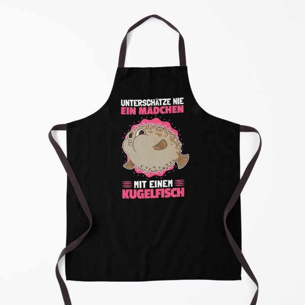 Item preview, Girl with puffer fish aquarium fish girl designed and sold by madgrfx.
