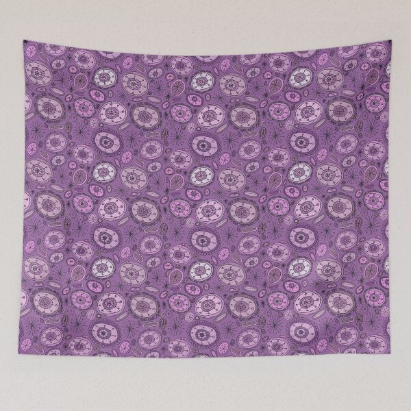 Item preview, Purple posies designed and sold by Dyan Burgess.
