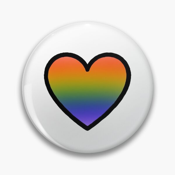 Item preview, Rainbow Heart designed and sold by ArtbyLucy27.