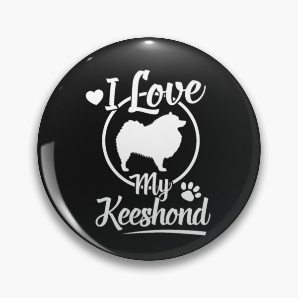 Item preview, Love My Keeshond Dog Owner Cool Shirt  designed and sold by StarcyWol.