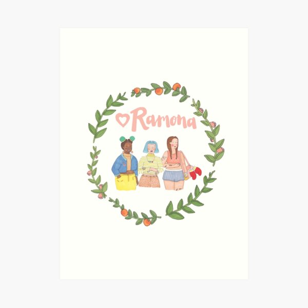 Ramona Gang Art Print