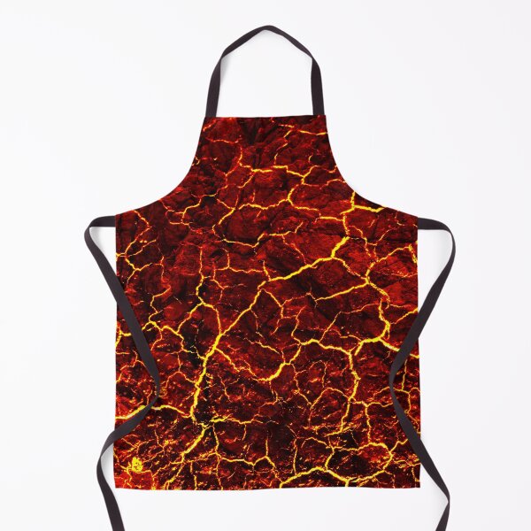 Item preview, Red molten lava cracking surface designed and sold by jc007.