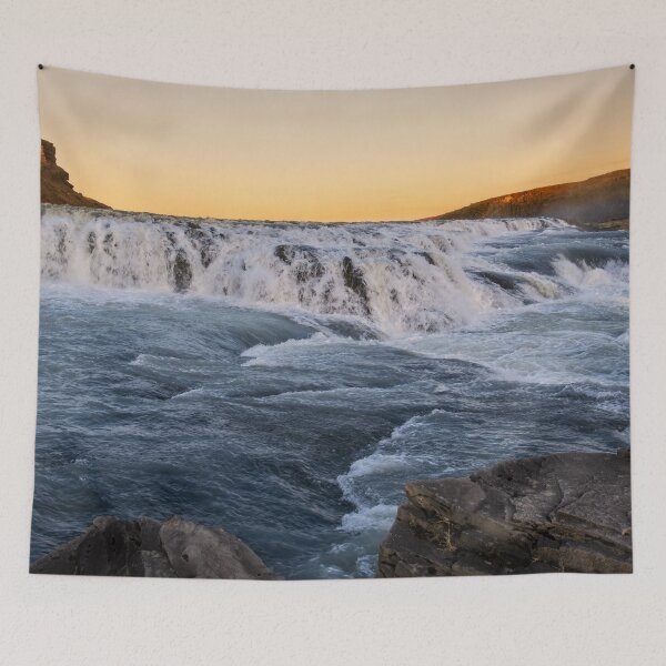 Item preview, Gullfoss Iceland Golden Falls designed and sold by Catherine Reading.