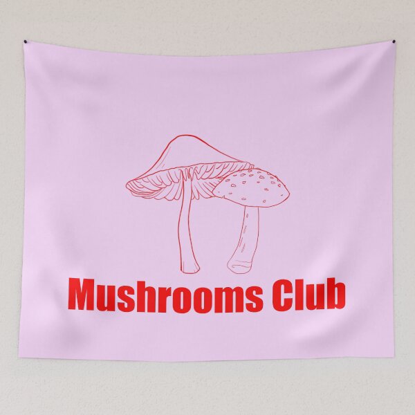 Item preview, Love Mushrooms Club  designed and sold by Letitbe-Studio.