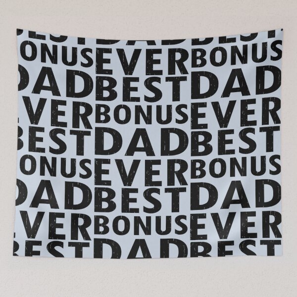 Item preview, Best Bonus Dad Ever designed and sold by JustMomItCo.