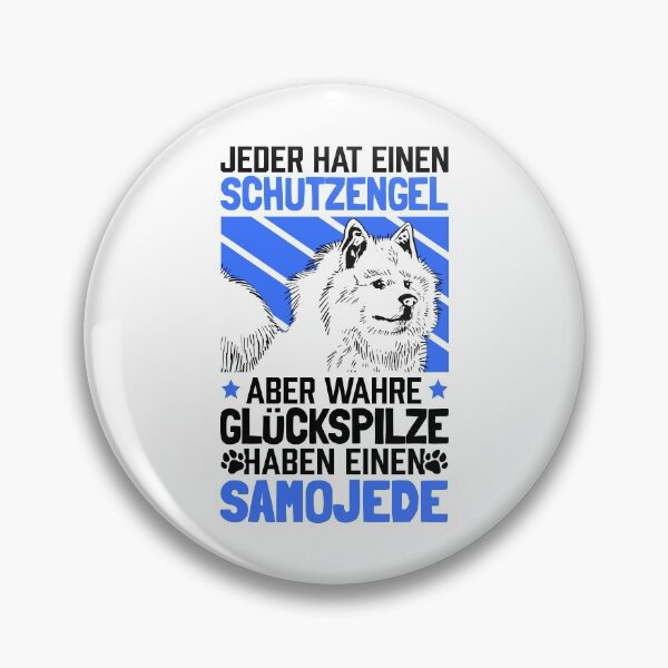 Artikelvorschau, Samojede mein Schutzengel Schlittenhund Spruch entworfen und verkauft von madgrfx.