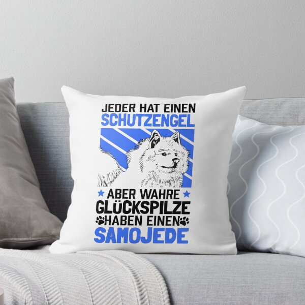 Item preview, Samoyed my guardian angel sled dog saying designed and sold by madgrfx.