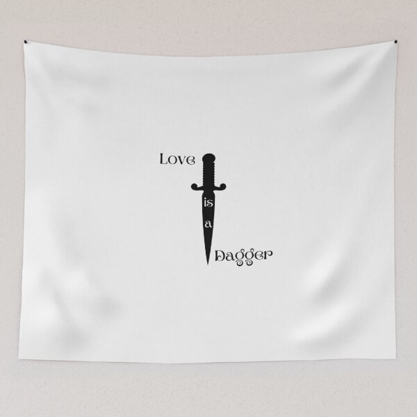 Item preview, Love is a Dagger designed and sold by MktngMultiverse.