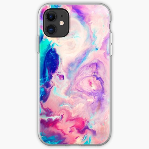 colorfull marble iPhone Soft Case