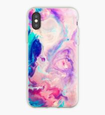 farbenfrohes Marmor iPhone-Hülle & Cover