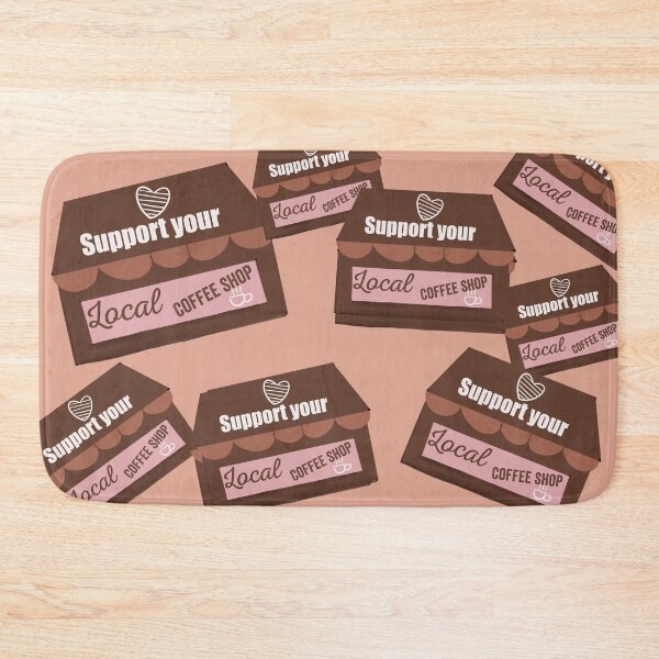 Item preview, Support Your Local Coffee Shop designed and sold by papaipapai198.
