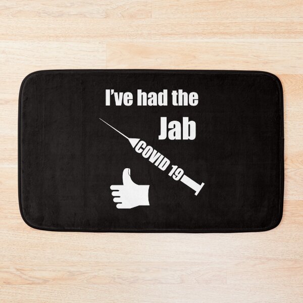 Item preview, I've Had The Jab white letters covid 19 designed and sold by TerenceLacey.