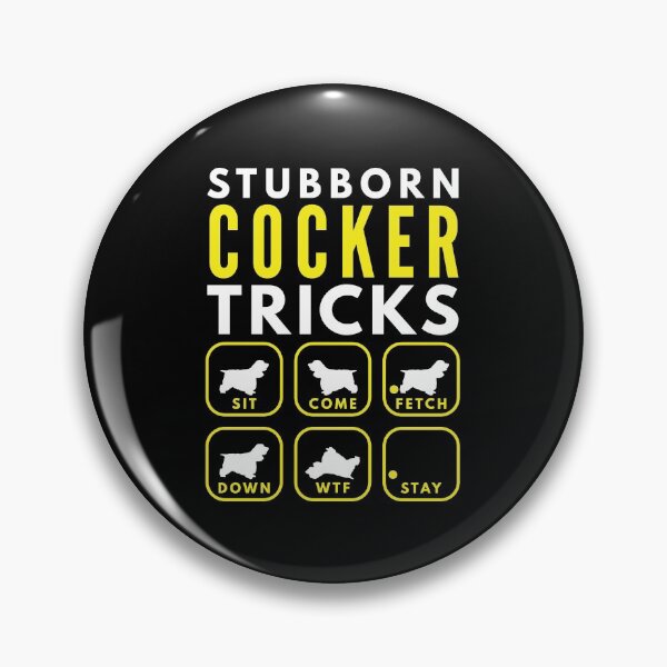 Item preview, Stubborn Cocker Tricks - Dog Training designed and sold by DoggyStyles.