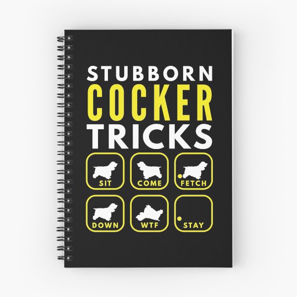 Item preview, Stubborn Cocker Tricks - Dog Training designed and sold by DoggyStyles.