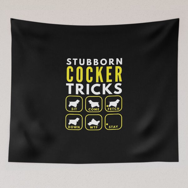 Item preview, Stubborn Cocker Tricks - Dog Training designed and sold by DoggyStyles.