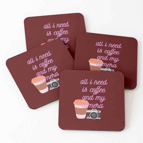Item preview, All I need is coffee my camera  designed and sold by No Talk Studio .