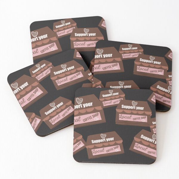 Item preview, Support Your Local Coffee Shop designed and sold by papaipapai198.