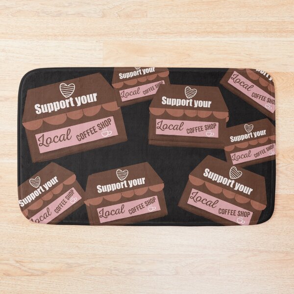 Item preview, Support Your Local Coffee Shop designed and sold by papaipapai198.