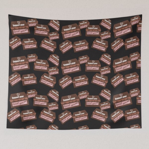 Item preview, Support Your Local Coffee Shop designed and sold by papaipapai198.