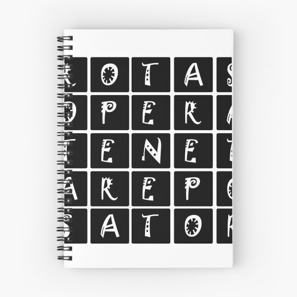 Item preview, Ancient Christian Sator Square Anagram designed and sold by Tuxedo Artist.