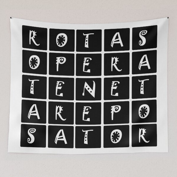 Item preview, Ancient Christian Sator Square Anagram designed and sold by Tuxedo Artist.