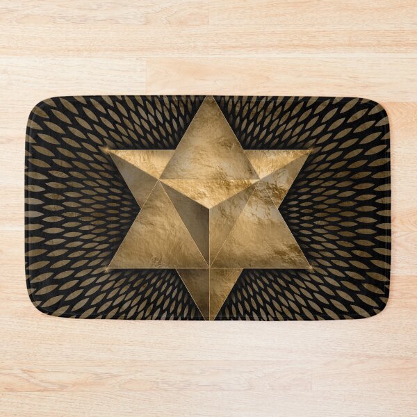 Item preview, Gold Merkabah designed and sold by k9printart.
