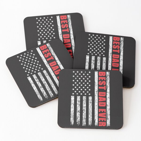 Item preview, Best Dad Ever With Us American Flag  designed and sold by JustMomItCo.