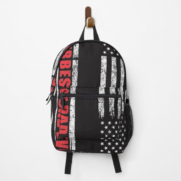 Item preview, Best Dad Ever With Us American Flag designed and sold by JustMomItCo.