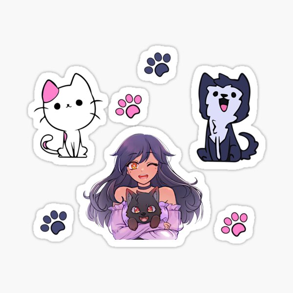 Aphmau Haustiere Stickerpaket Sticker