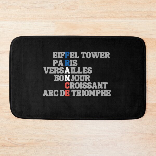 Item preview, France Famous Landmarks T-Shirt Cool Design Tee designed and sold by LJ4EVER.