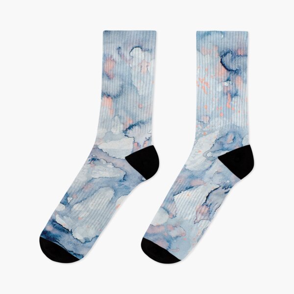 Item preview, Watercolor wash Mixture of Blue and pink  designed and sold by Gainor Andrews.