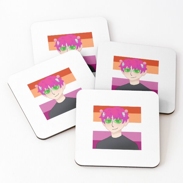 Item preview, Saiki Lesbian Pride designed and sold by captainegg.
