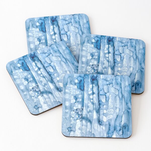 Item preview, Watercolor wash Mixture of  Dark Blue designed and sold by Gainor Andrews.