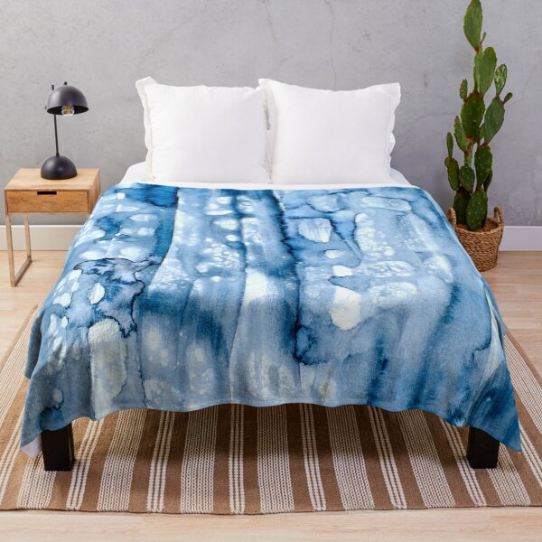 Item preview, Watercolor wash Mixture of Dark Blue designed and sold by Gainor Andrews.