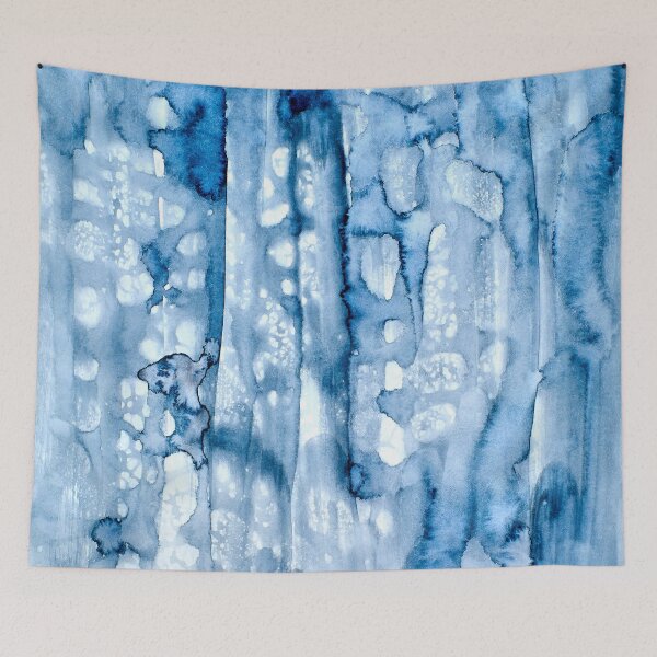 Item preview, Watercolor wash Mixture of  Dark Blue designed and sold by Gainor Andrews.