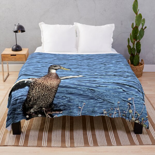 Item preview, Wilde Mallard Duck Portrait Lake Wildlife designed and sold by Anna Lemos.