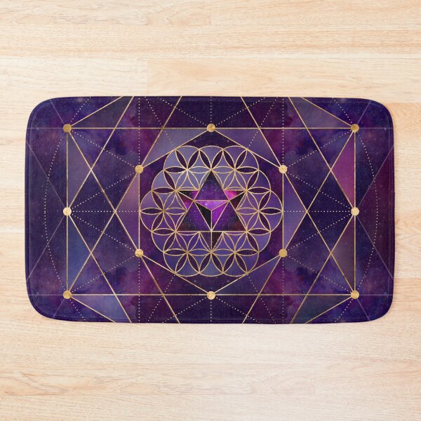 Item preview, Merkabah in flower of life - Sacred Geometry designed and sold by k9printart.