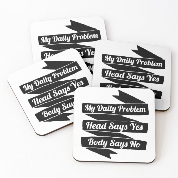 Item preview, My Daily Problem - Head say´s yes Body saey´s no designed and sold by emm-j.