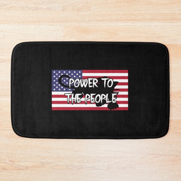 Item preview, Power To The People Black Panthers USA Flag designed and sold by RevolutionInPaint.