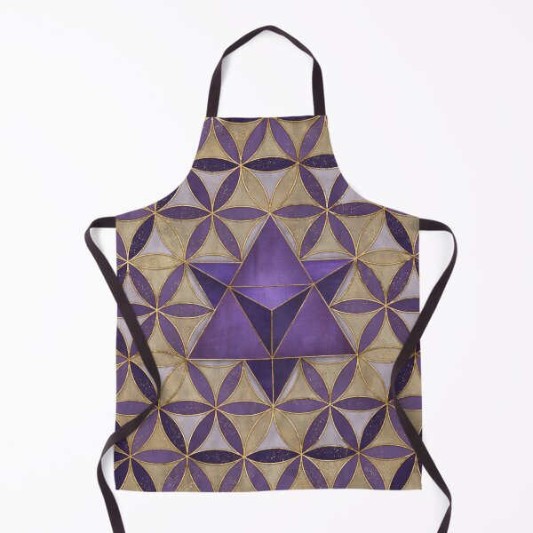 Item preview, Merkabah on Flower of life pattern designed and sold by k9printart.