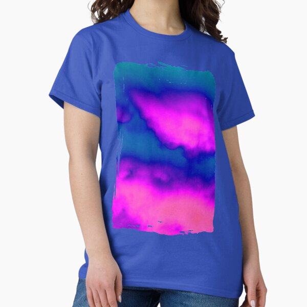 Digitalisierter Himmel Classic T-Shirt