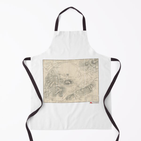 Item preview, Distressed Vintage Map of Ancient Athens, Greece designed and sold by Happy Puppy Print On Demand.