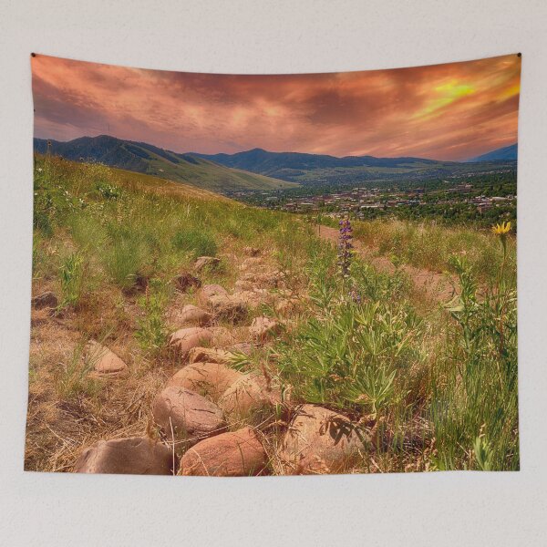 Item preview, Sunset Above Missoula designed and sold by Kathy Weaver.