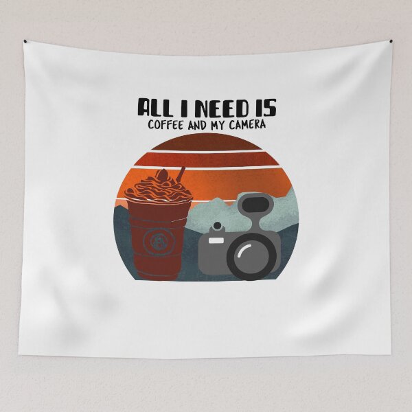 Item preview, ALL I NEED IS COFFEE AND MY CAMERA!!! designed and sold by kawaiiichoice.