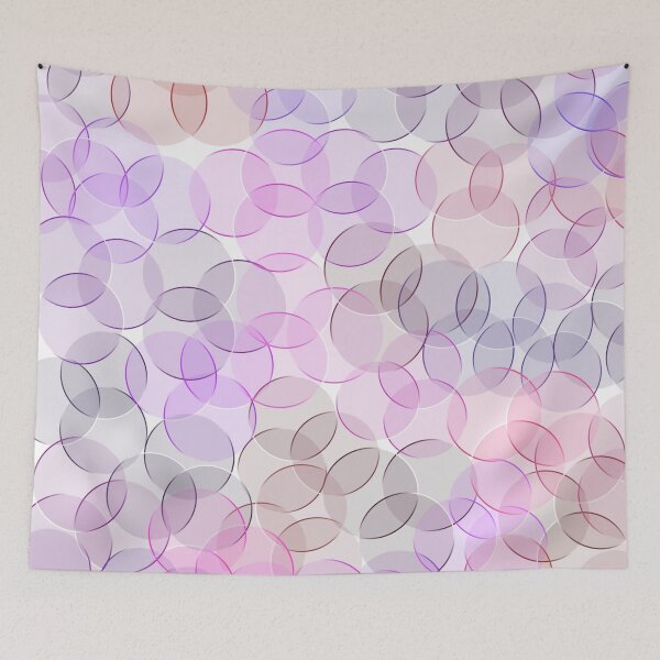 Item preview, Purple pink bubbles pattern designed and sold by BalajiArts.