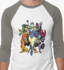 The bad guys of Eternia Men's Baseball ¾ T-Shirt